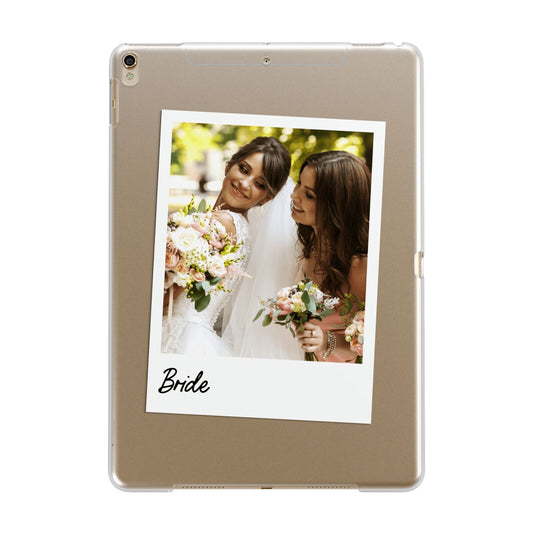 Bridal Photo Apple iPad Gold Case