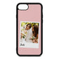 Bridal Photo Pink Pebble Leather iPhone 8 Case