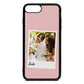 Bridal Photo Pink Pebble Leather iPhone 8 Plus Case