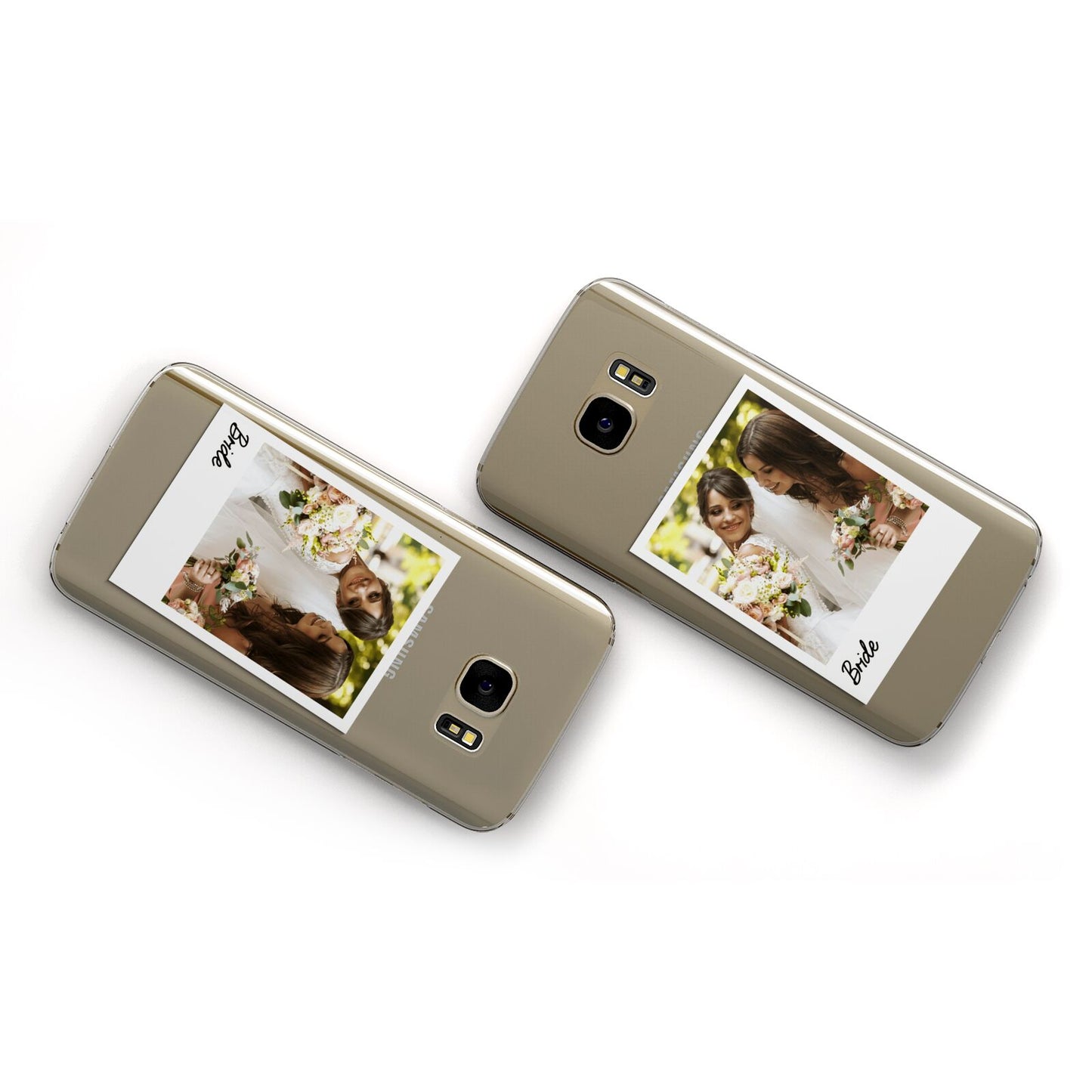 Bridal Photo Samsung Galaxy Case Flat Overview