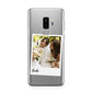 Bridal Photo Samsung Galaxy S9 Plus Case on Silver phone