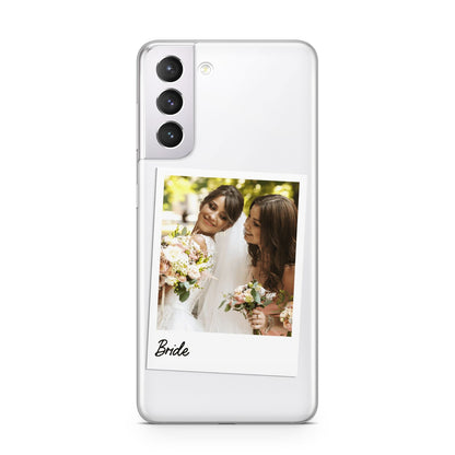 Bridal Photo Samsung S21 Case