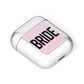 Bride AirPods Case Laid Flat