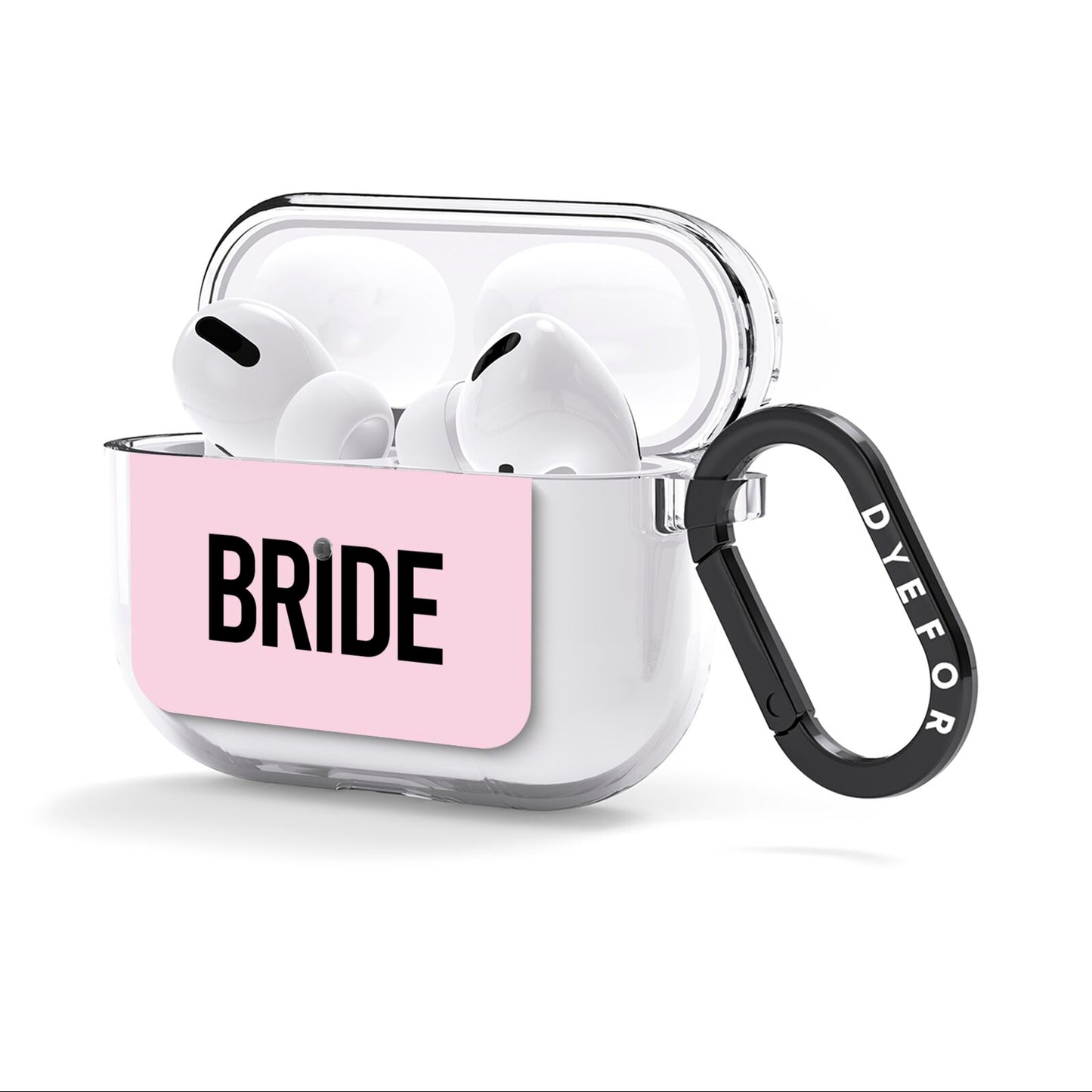 Bride AirPods Clear Case 3rd Gen Side Image