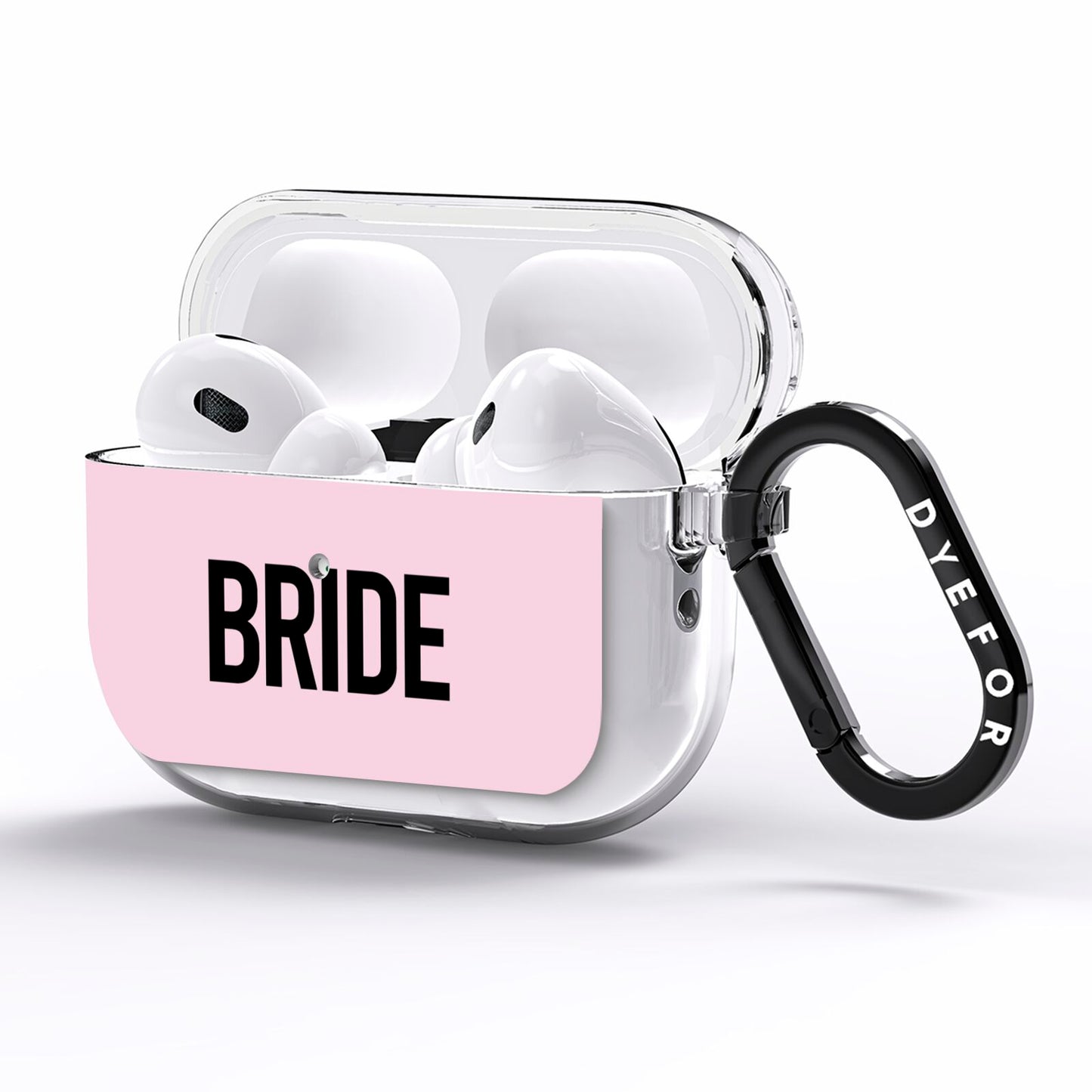 Bride AirPods Pro Clear Case Side Image
