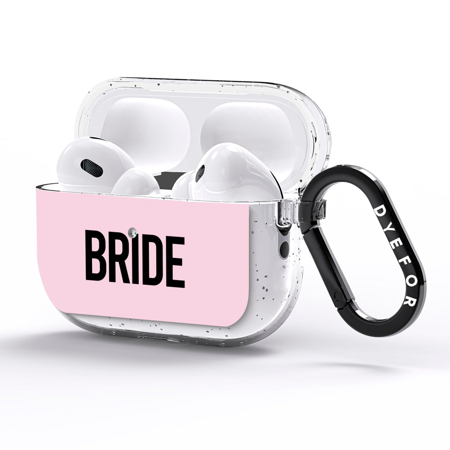 Bride AirPods Pro Glitter Case Side Image
