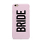 Bride Apple iPhone 6 Plus 3D Tough Case