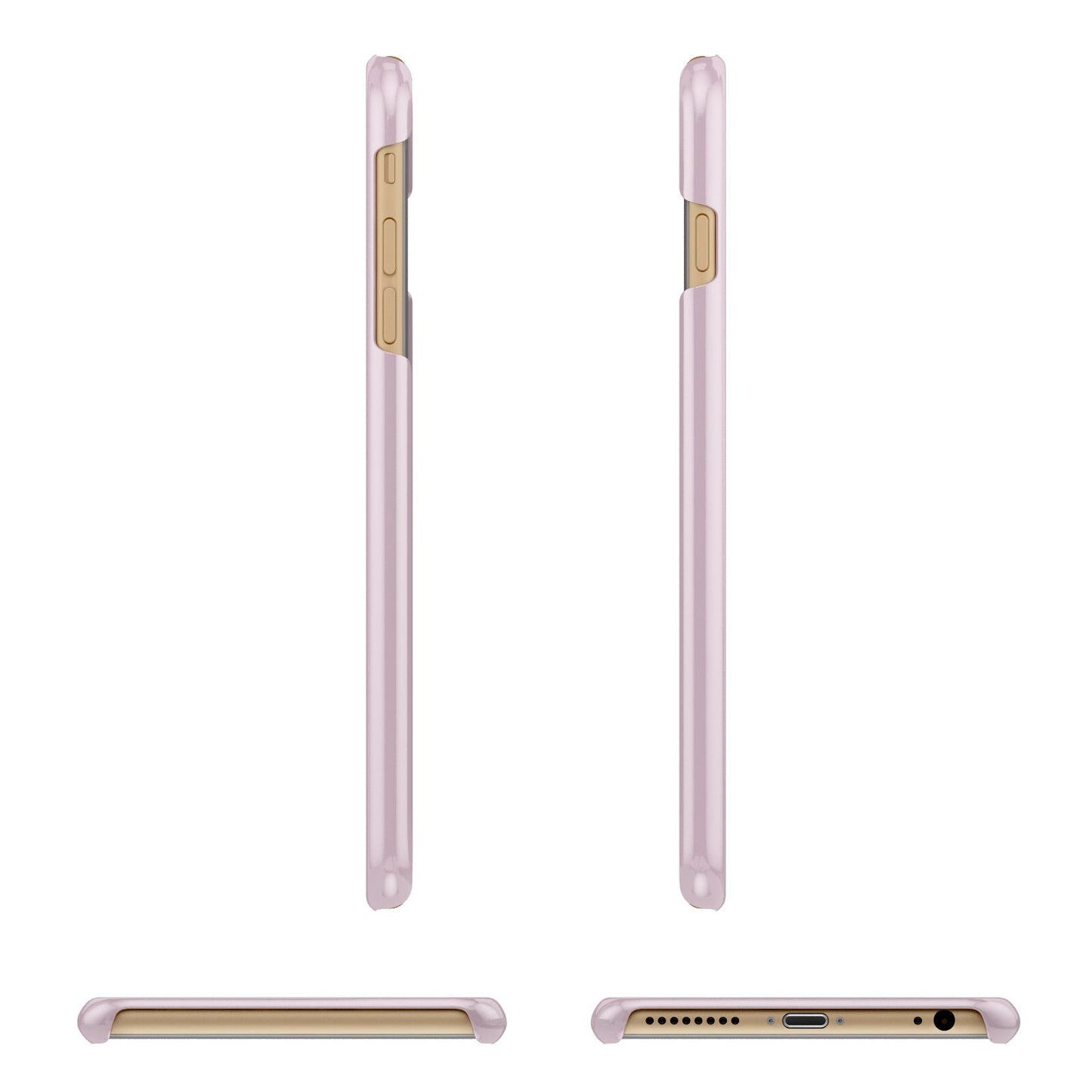 Bride Apple iPhone 6 Plus 3D Wrap Snap Case Angled Images