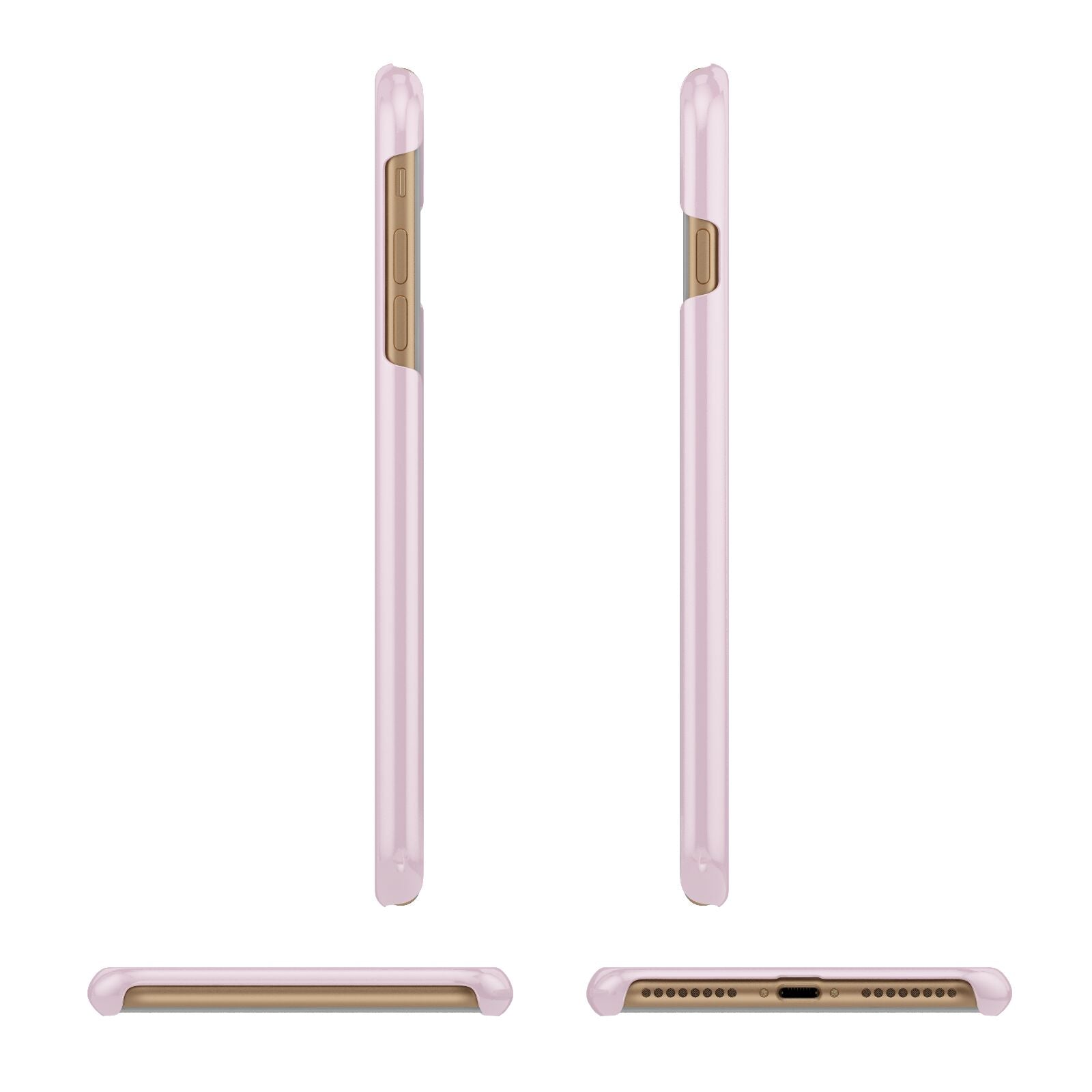 Bride Apple iPhone 7 Plus 3D Wrap Snap Case Angled Images