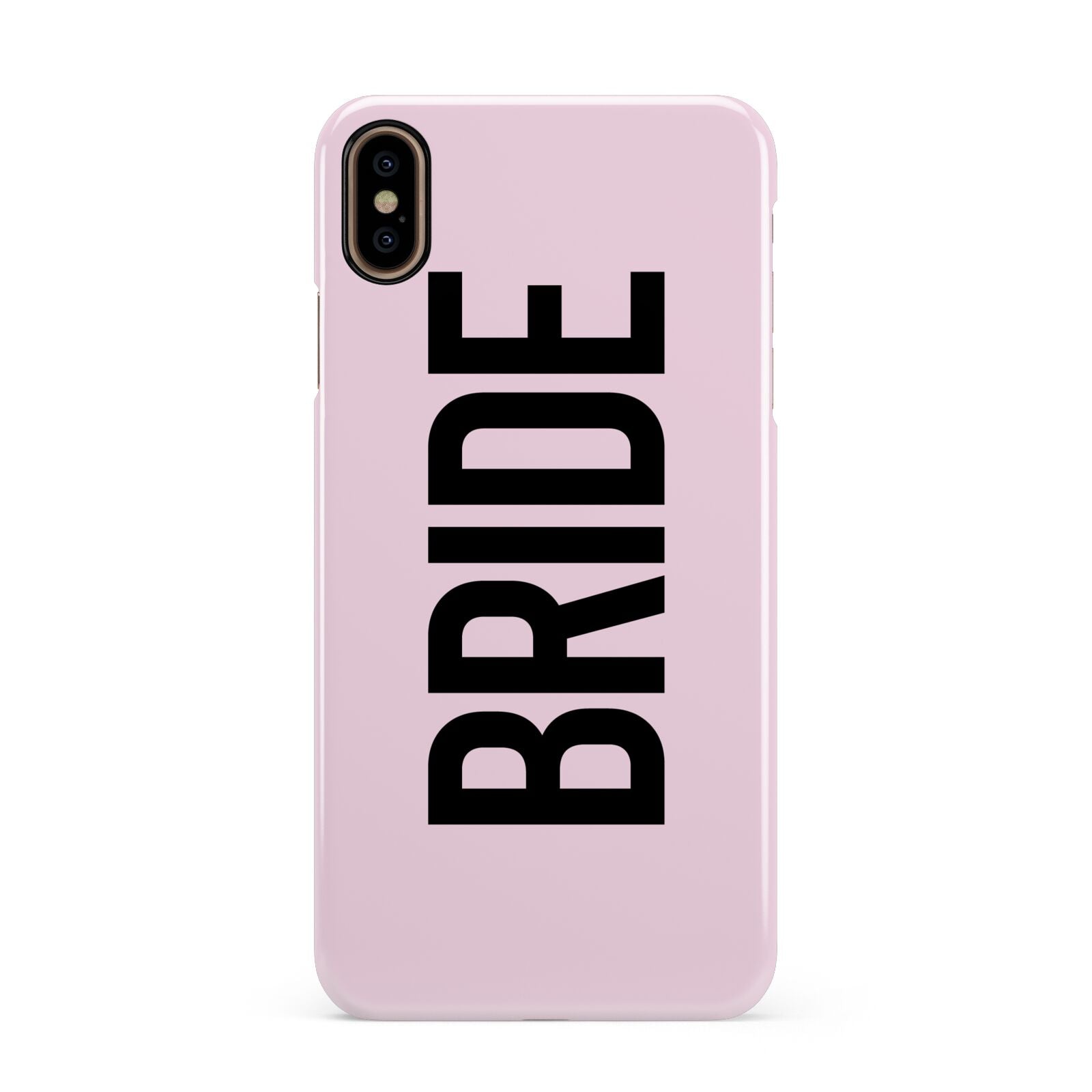 Bride Apple iPhone Xs Max 3D Snap Case