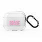 Bride Pink AirPods Clear Case 3rd Gen