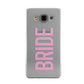 Bride Pink Samsung Galaxy A3 Case