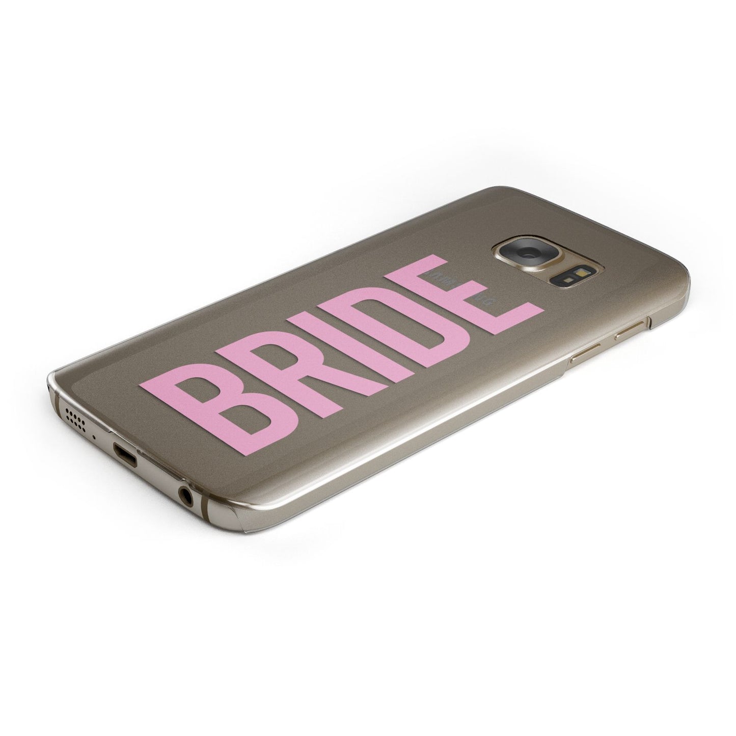 Bride Pink Samsung Galaxy Case Bottom Cutout
