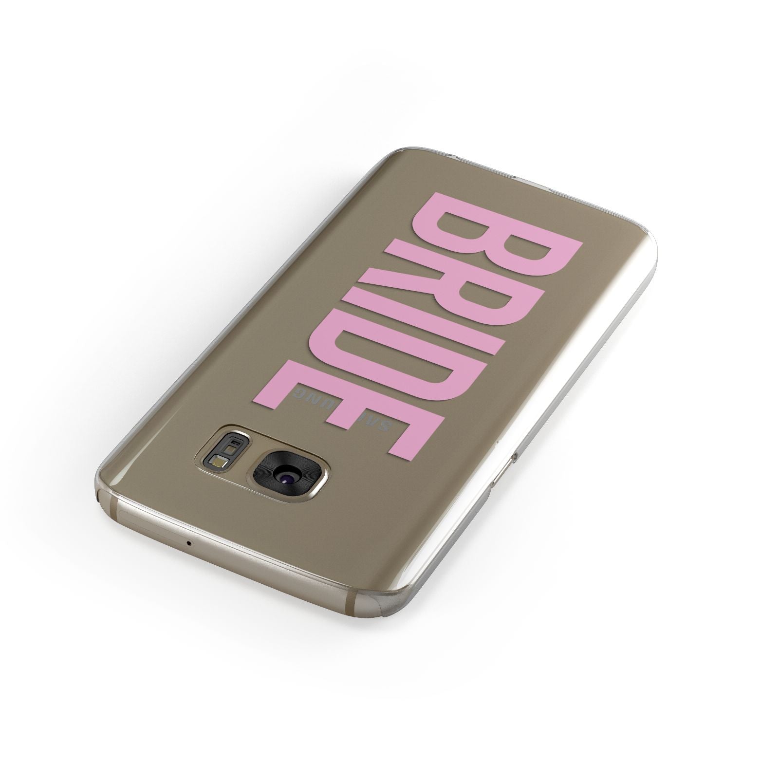 Bride Pink Samsung Galaxy Case Front Close Up