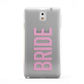 Bride Pink Samsung Galaxy Note 3 Case