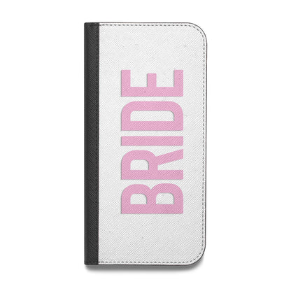 Bride Pink Vegan Leather Flip Samsung Case