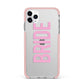 Bride Pink iPhone 11 Pro Max Impact Pink Edge Case