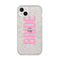 Bride Pink iPhone 14 Plus Glitter Tough Case Starlight