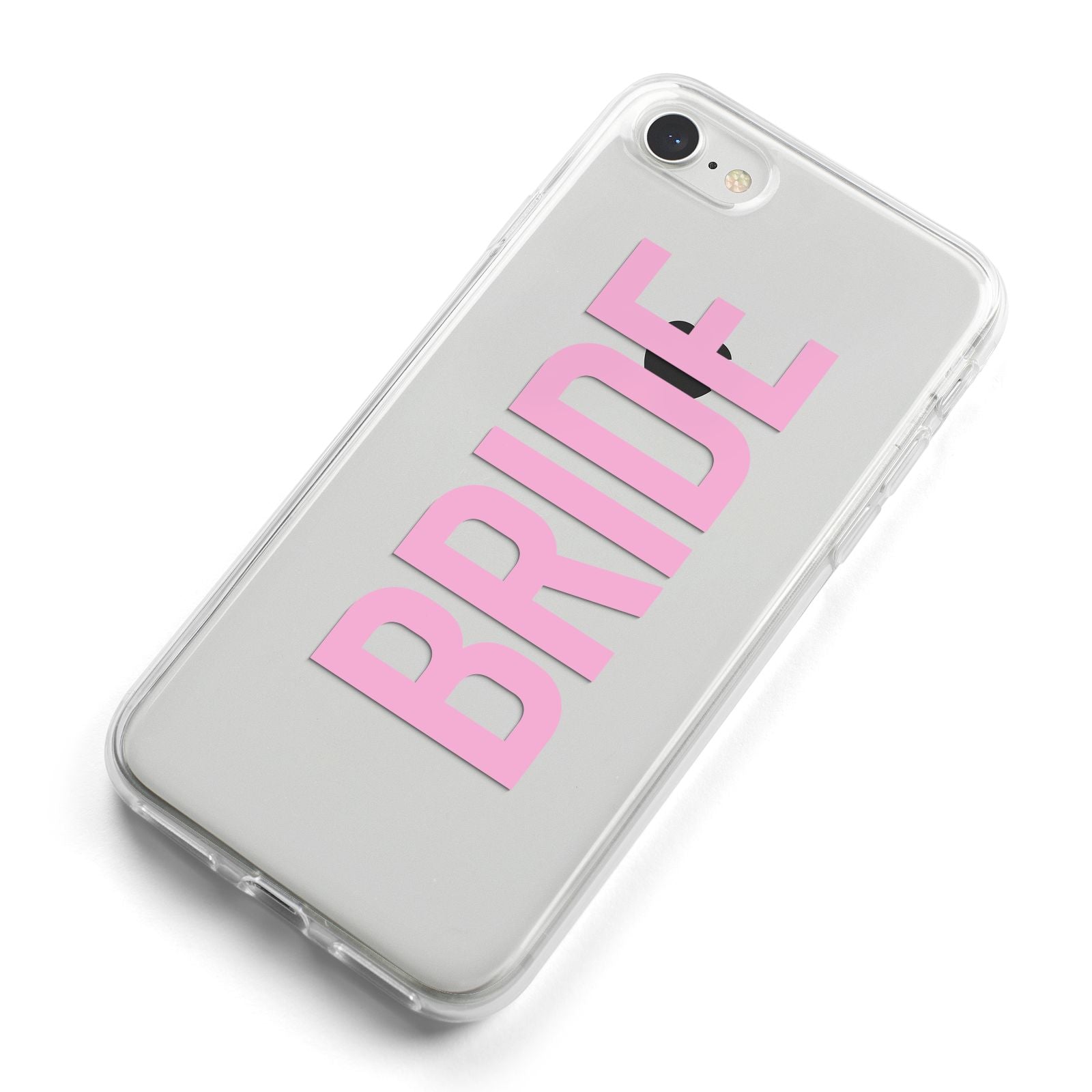 Bride Pink iPhone 8 Bumper Case on Silver iPhone Alternative Image