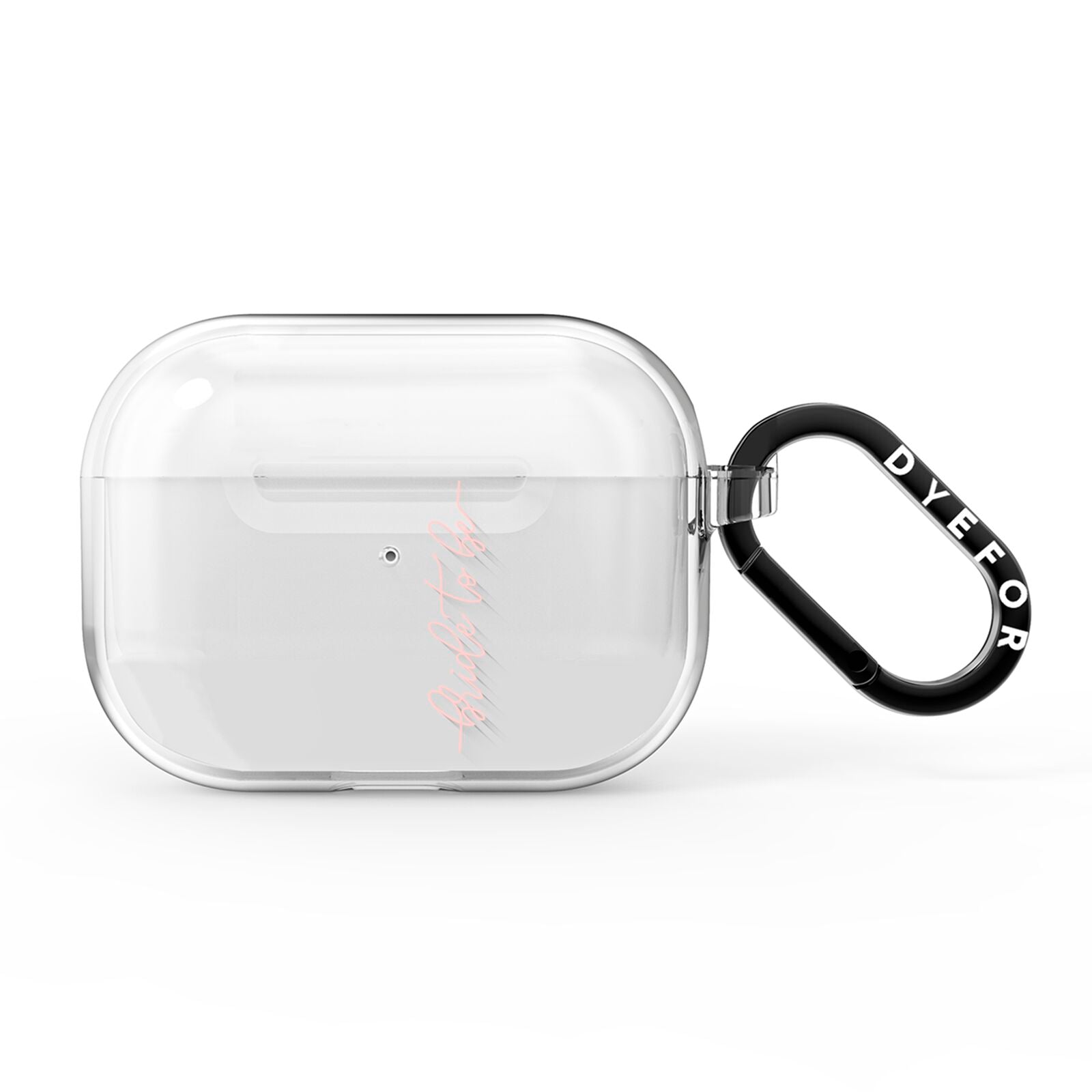 Bride To Be AirPods Pro Clear Case