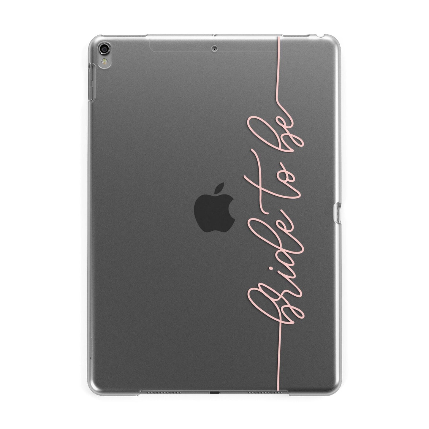 Bride To Be Apple iPad Grey Case