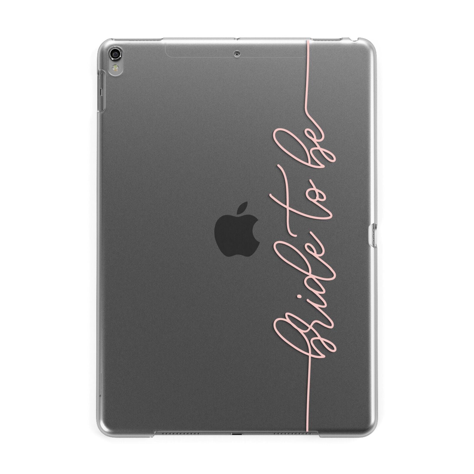 Bride To Be Apple iPad Grey Case