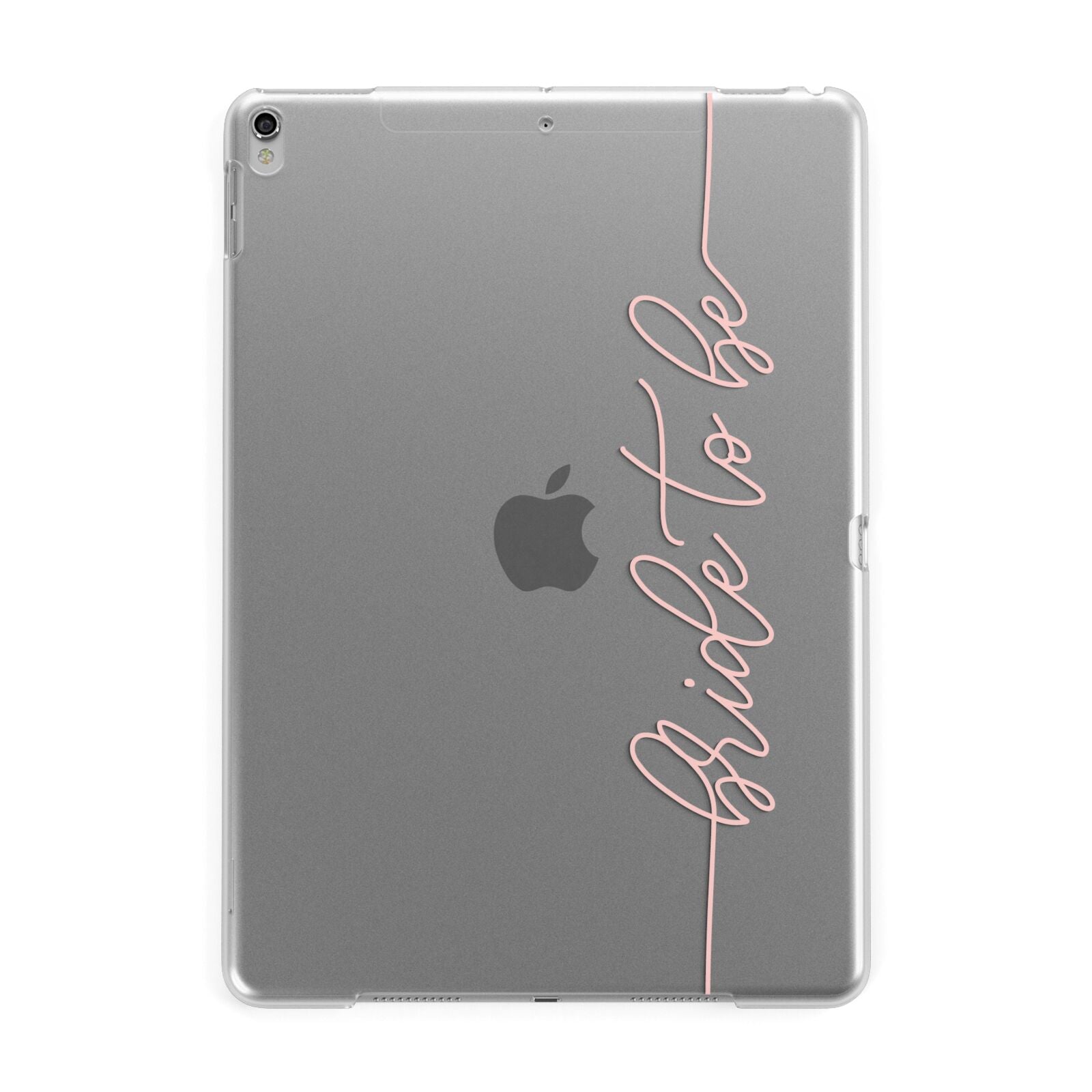 Bride To Be Apple iPad Silver Case