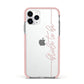 Bride To Be Apple iPhone 11 Pro in Silver with Pink Impact Case
