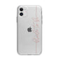Bride To Be Apple iPhone 11 in White with Bumper Case