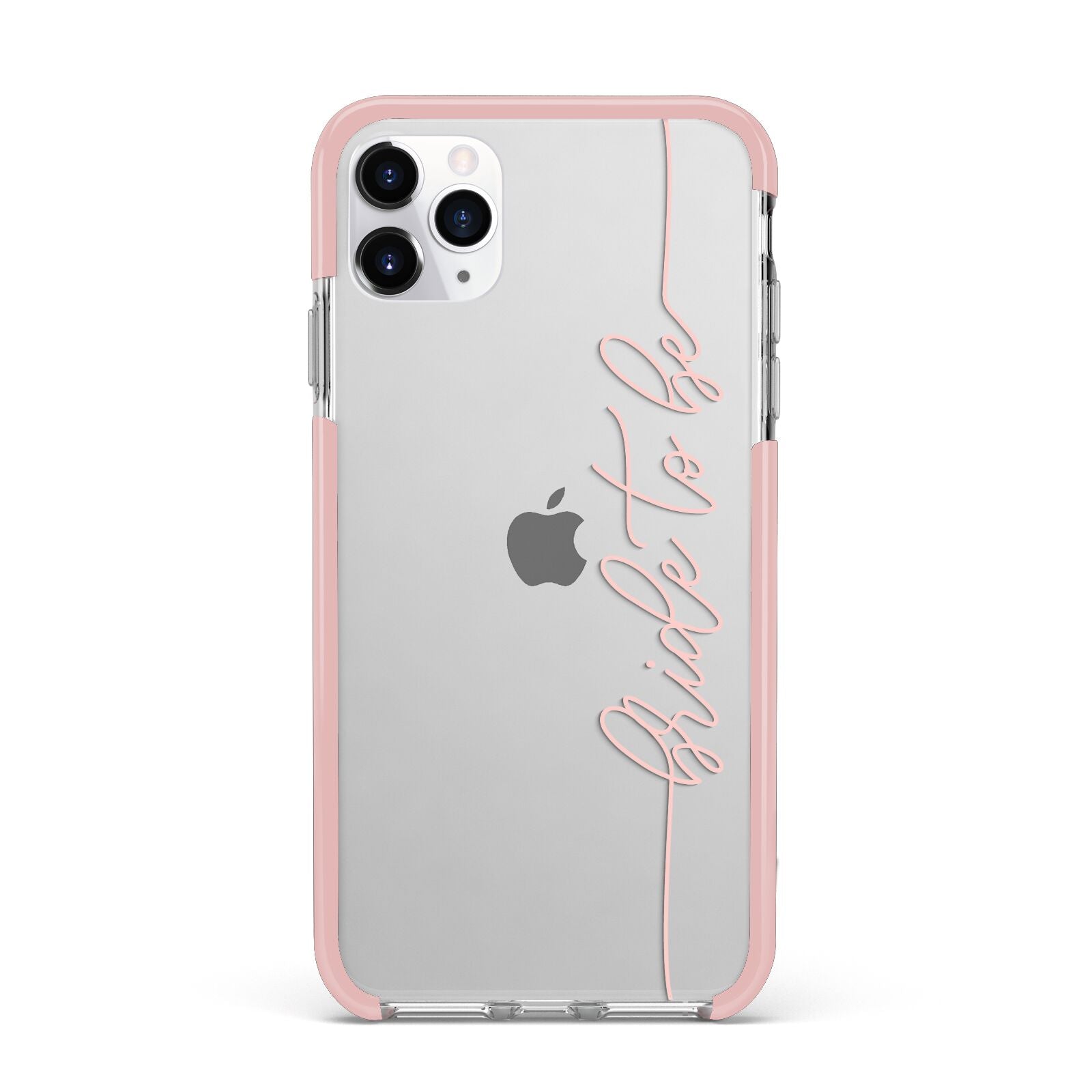 Bride To Be iPhone 11 Pro Max Impact Pink Edge Case