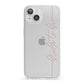 Bride To Be iPhone 13 Clear Bumper Case