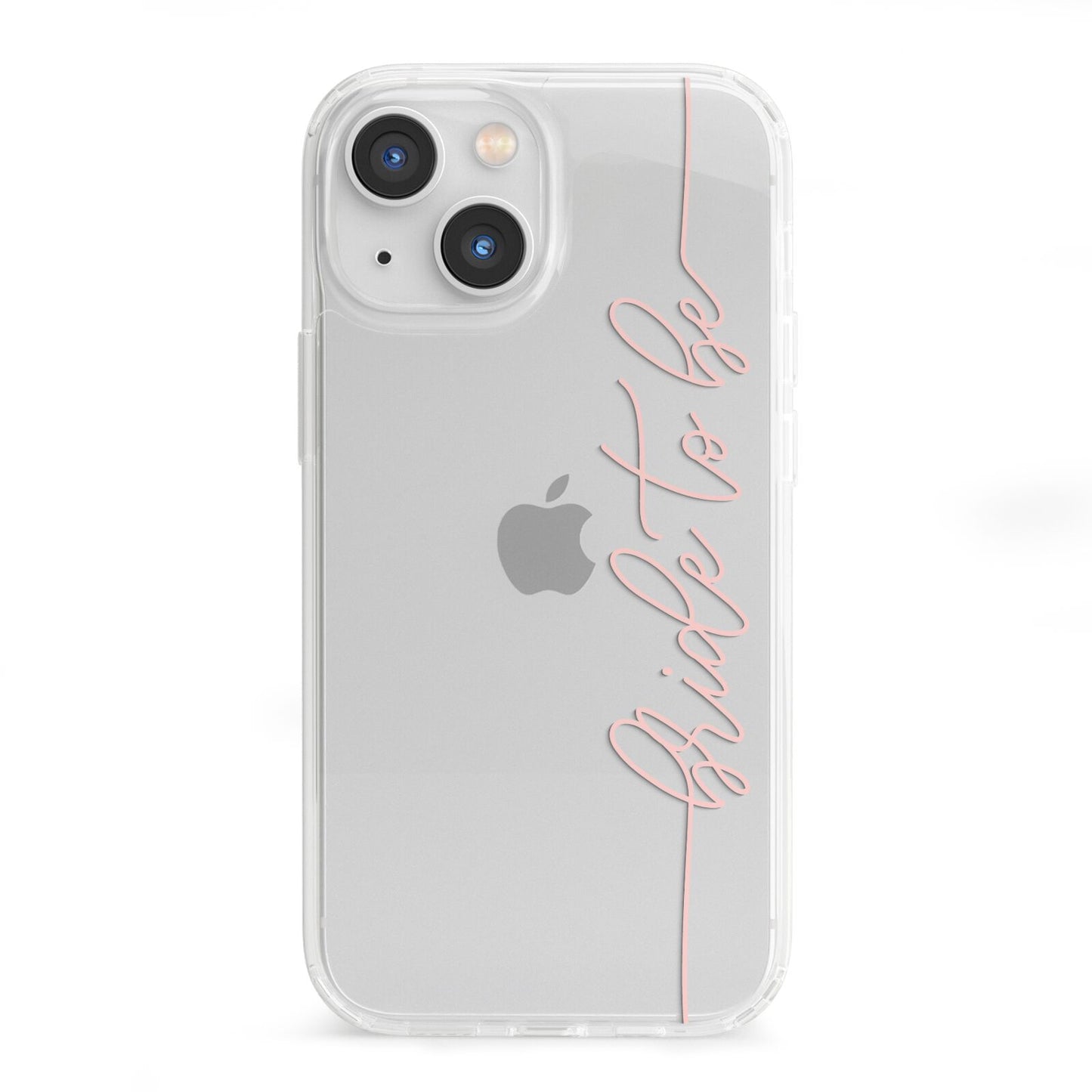 Bride To Be iPhone 13 Mini Clear Bumper Case