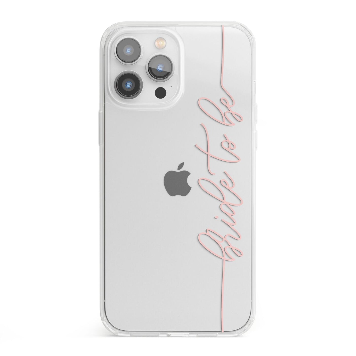 Bride To Be iPhone 13 Pro Max Clear Bumper Case