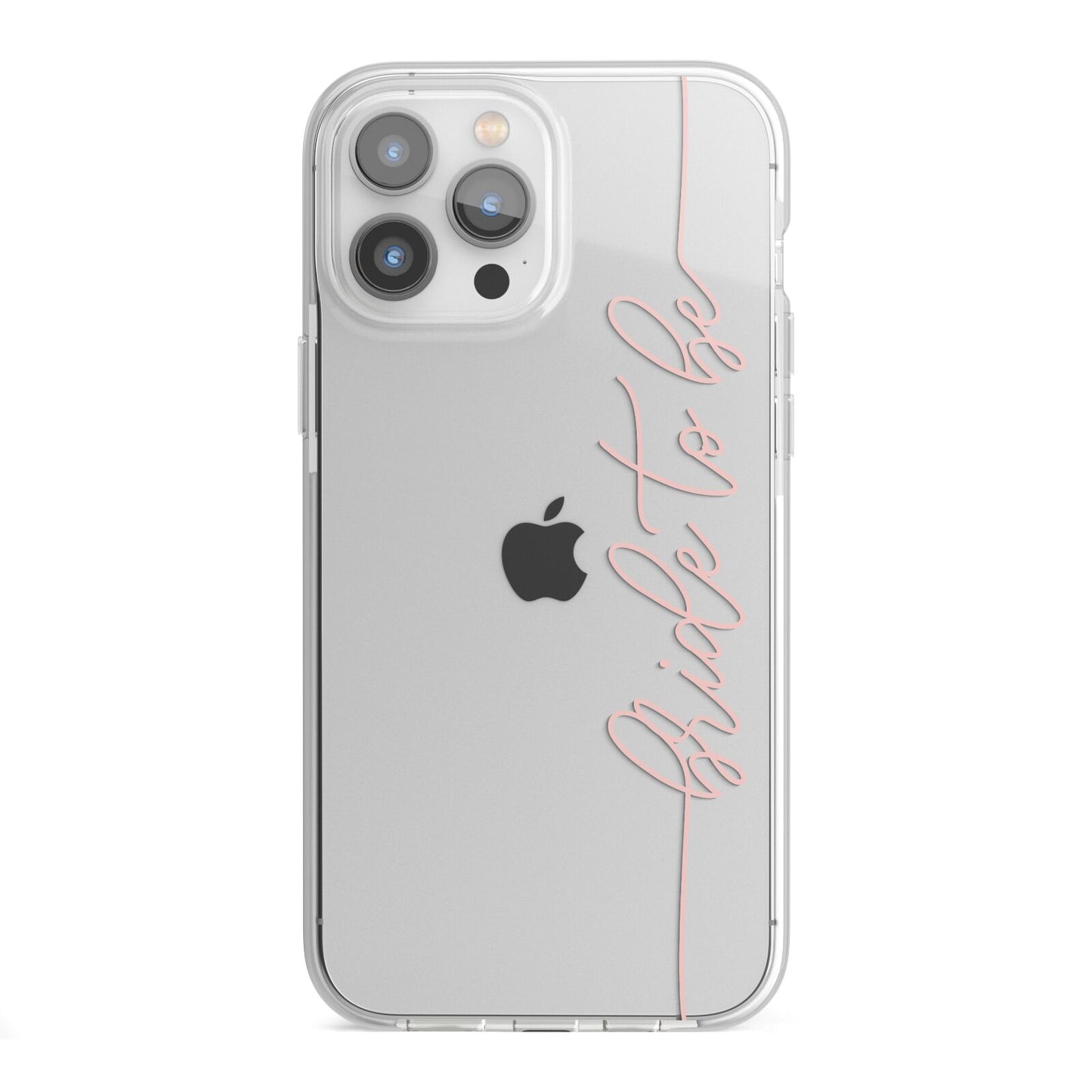 Bride To Be iPhone 13 Pro Max TPU Impact Case with White Edges