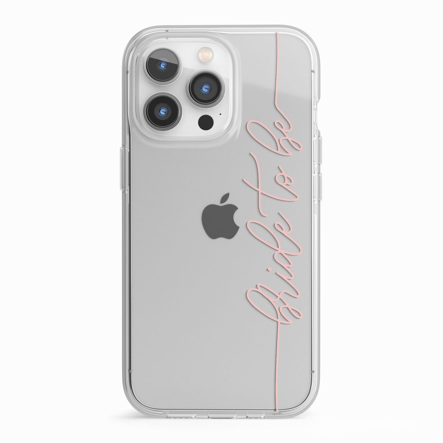 Bride To Be iPhone 13 Pro TPU Impact Case with White Edges