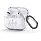 Bride Transparent AirPods Glitter Case 3rd Gen Side Image