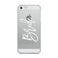 Bride Transparent Apple iPhone 5 Case