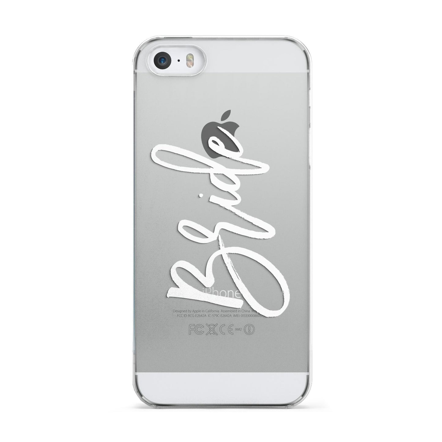 Bride Transparent Apple iPhone 5 Case