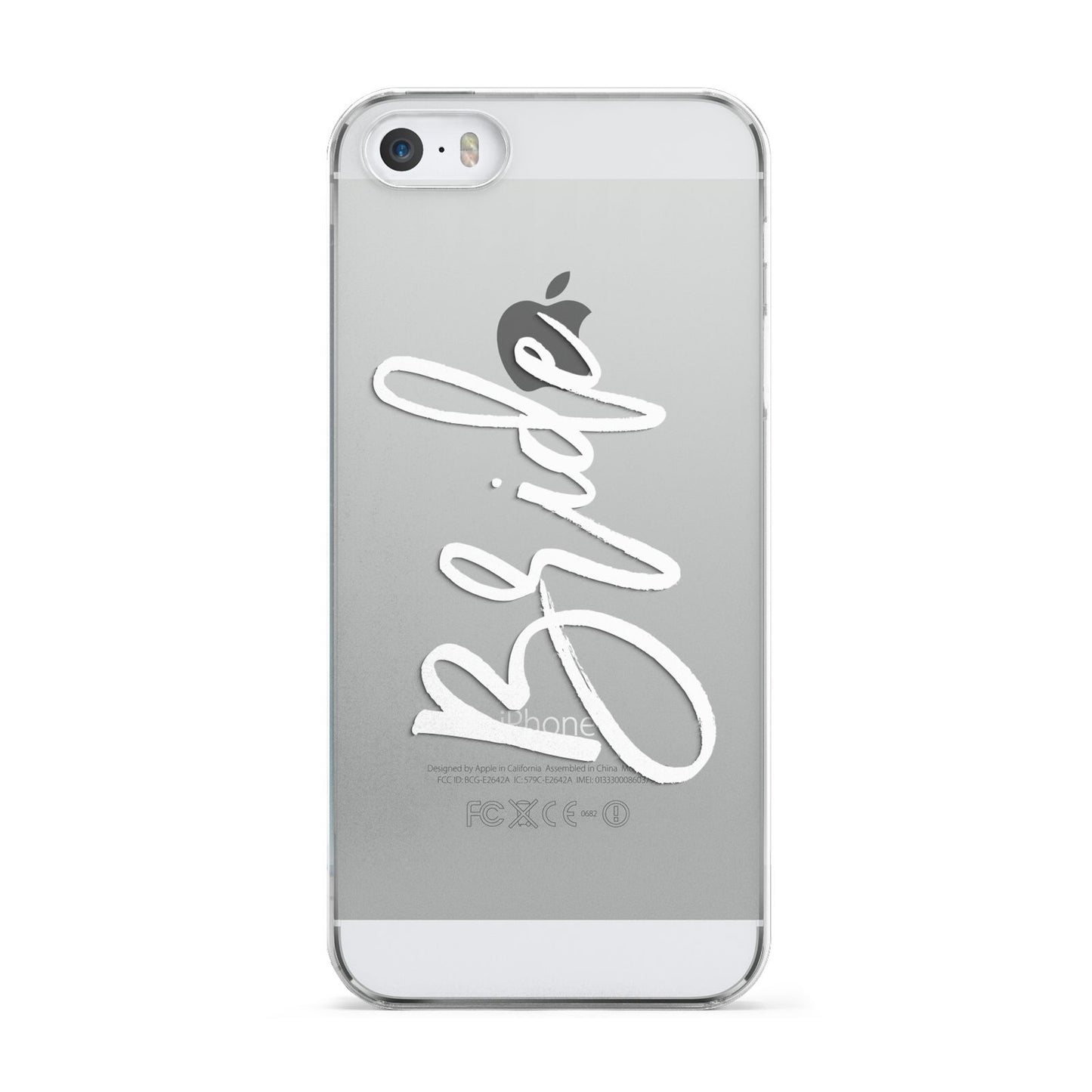 Bride Transparent Apple iPhone 5 Case