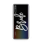 Bride Transparent Huawei Enjoy 10s Phone Case