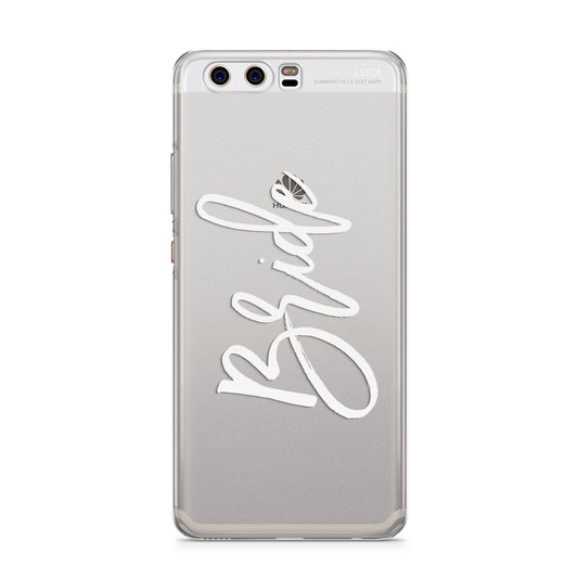 Bride Transparent Huawei P10 Phone Case