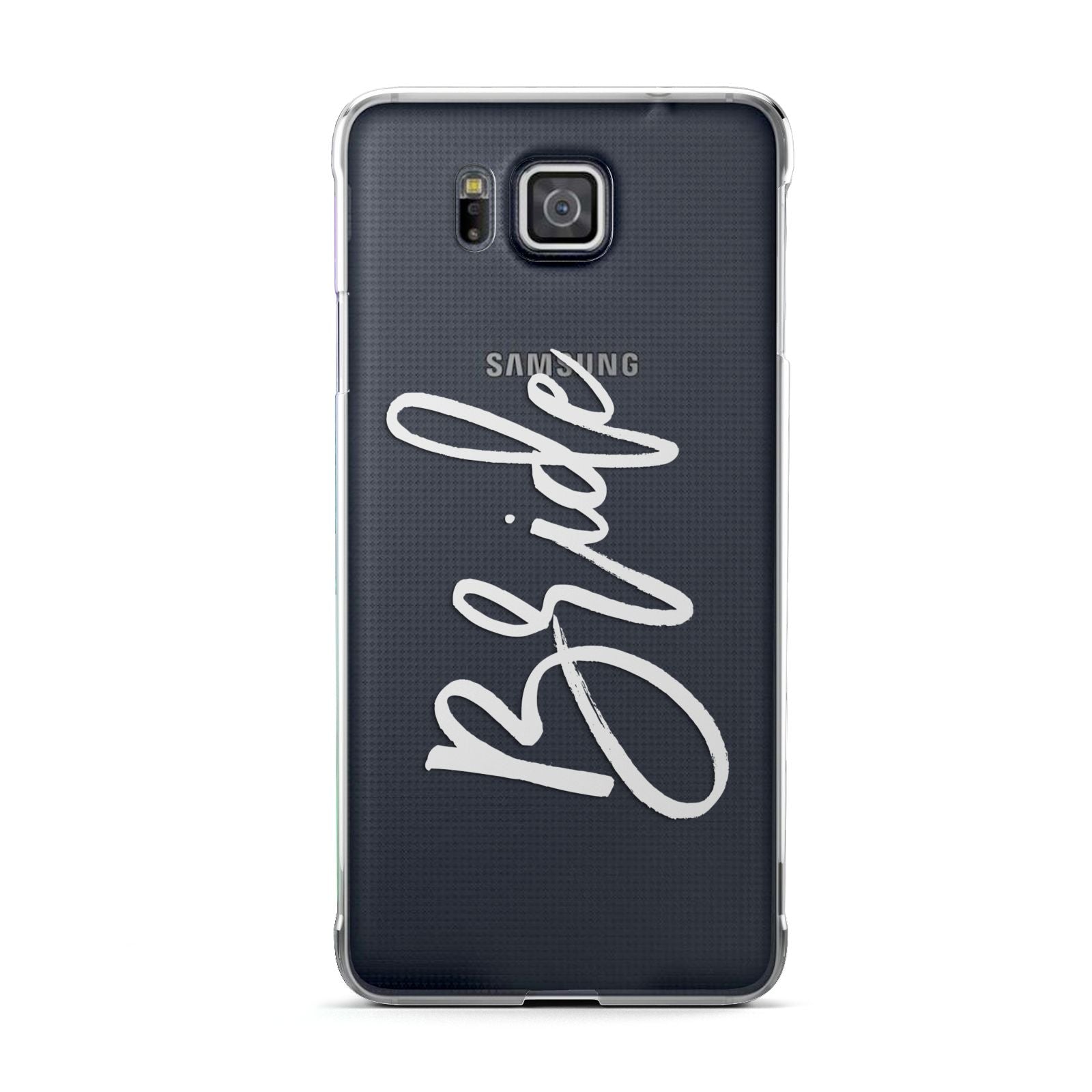 Bride Transparent Samsung Galaxy Alpha Case