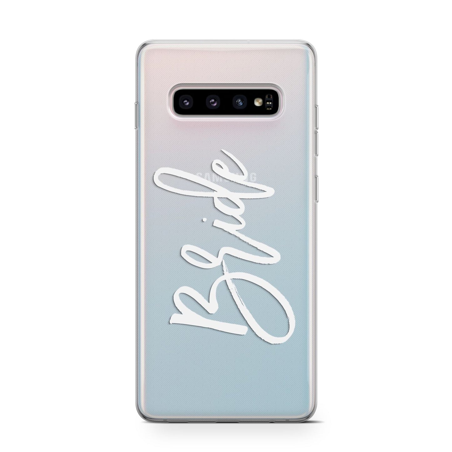 Bride Transparent Samsung Galaxy S10 Case