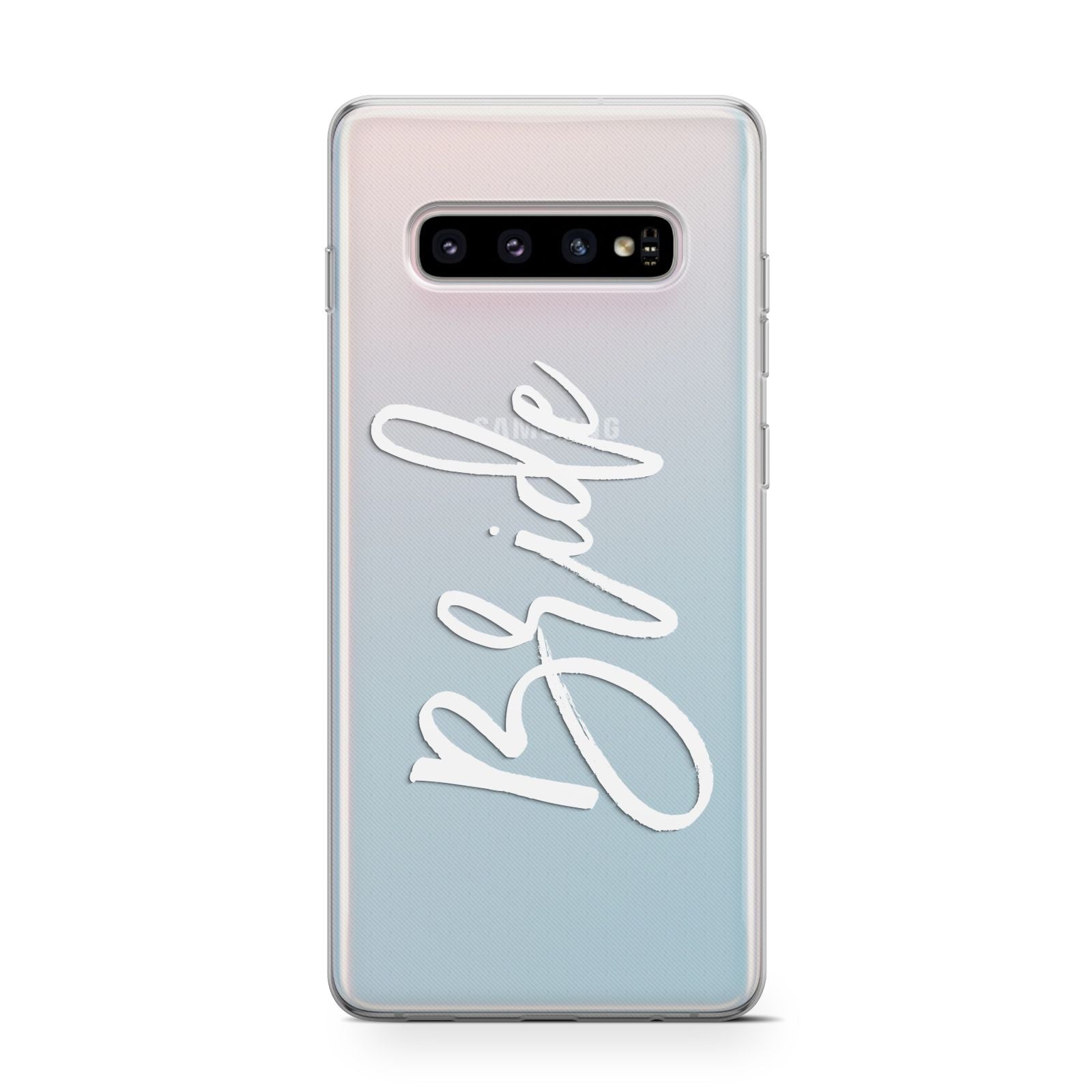 Bride Transparent Samsung Galaxy S10 Case