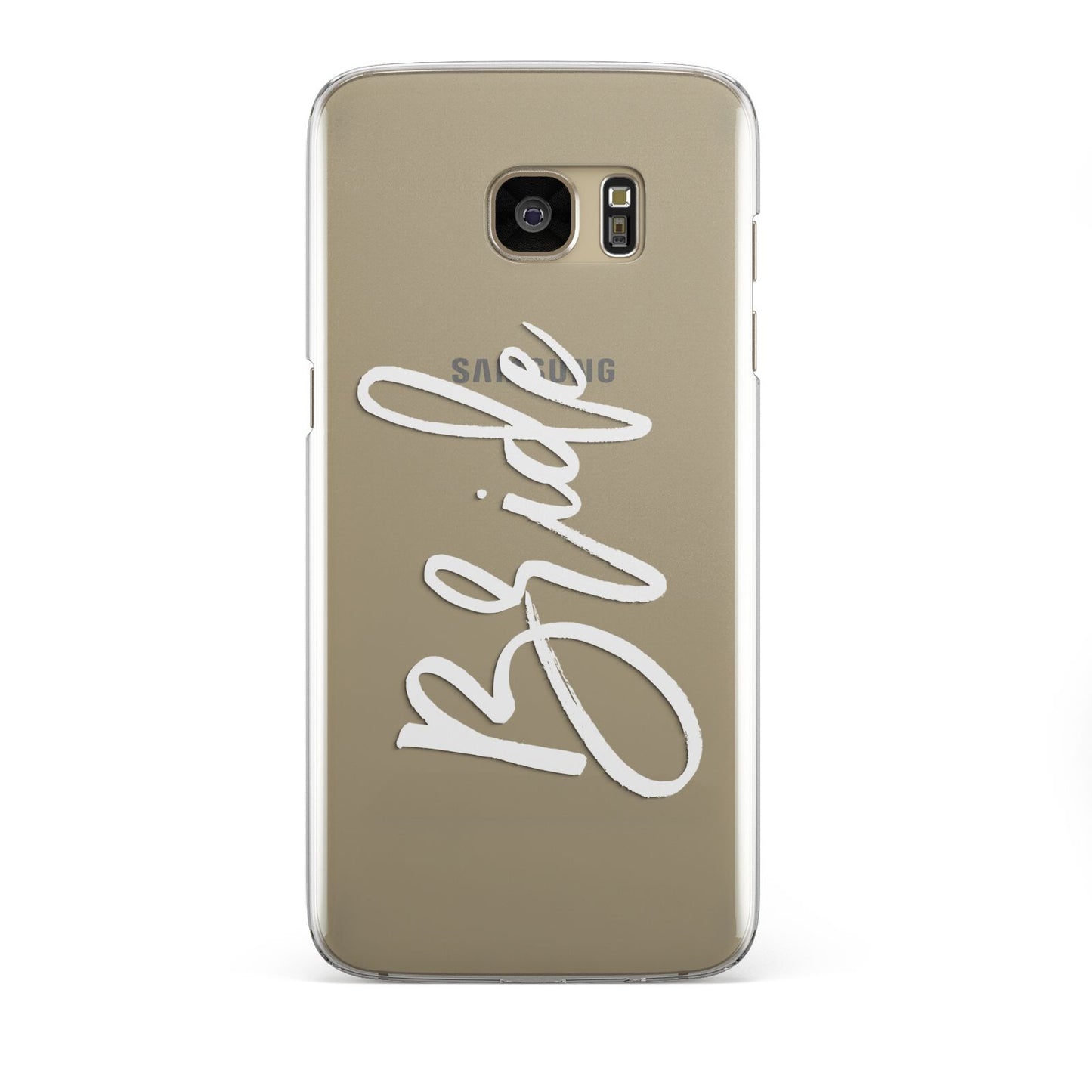 Bride Transparent Samsung Galaxy S7 Edge Case