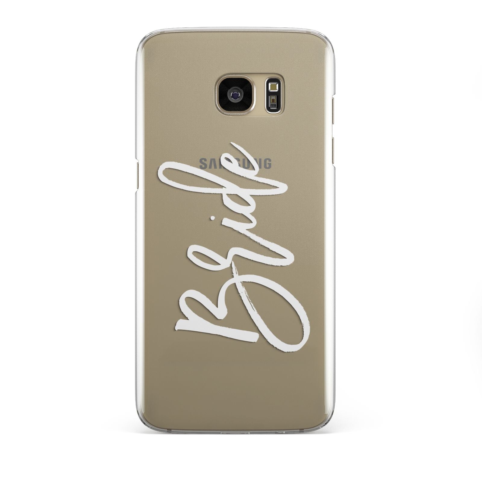 Bride Transparent Samsung Galaxy S7 Edge Case