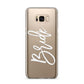 Bride Transparent Samsung Galaxy S8 Plus Case