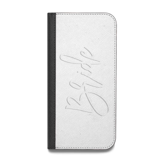 Bride Transparent Vegan Leather Flip Samsung Case
