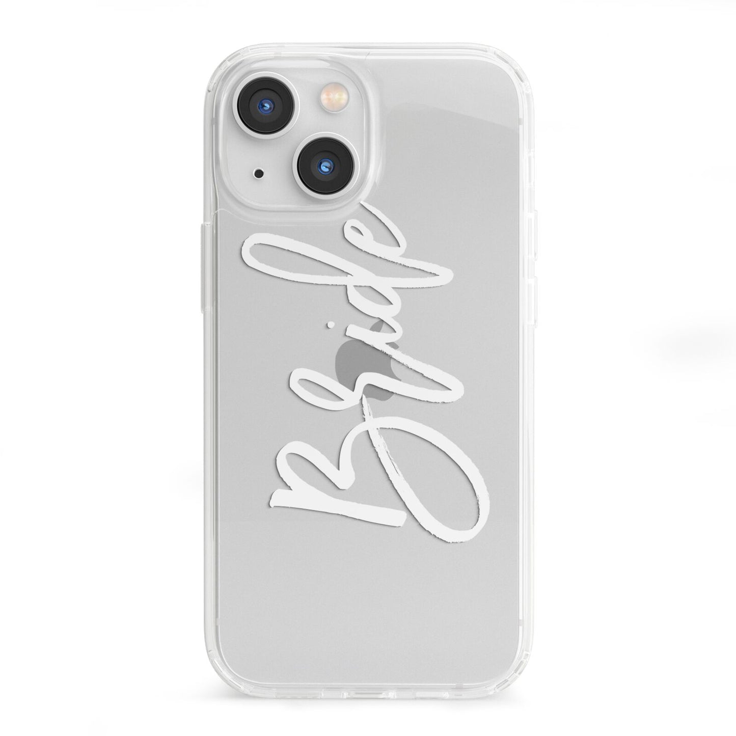 Bride Transparent iPhone 13 Mini Clear Bumper Case