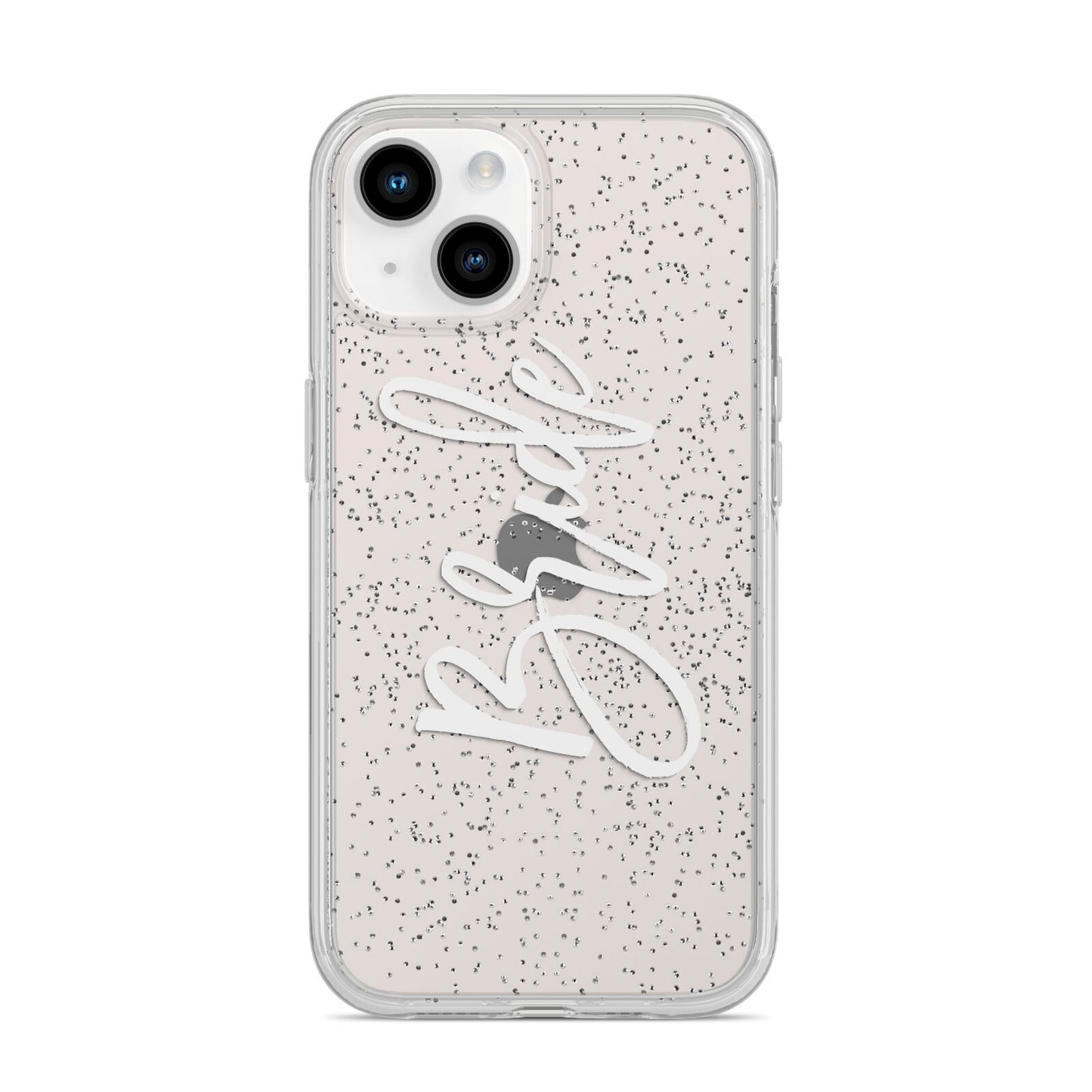 Bride Transparent iPhone 14 Glitter Tough Case Starlight